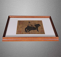 安溪书画装裱配框服务案例